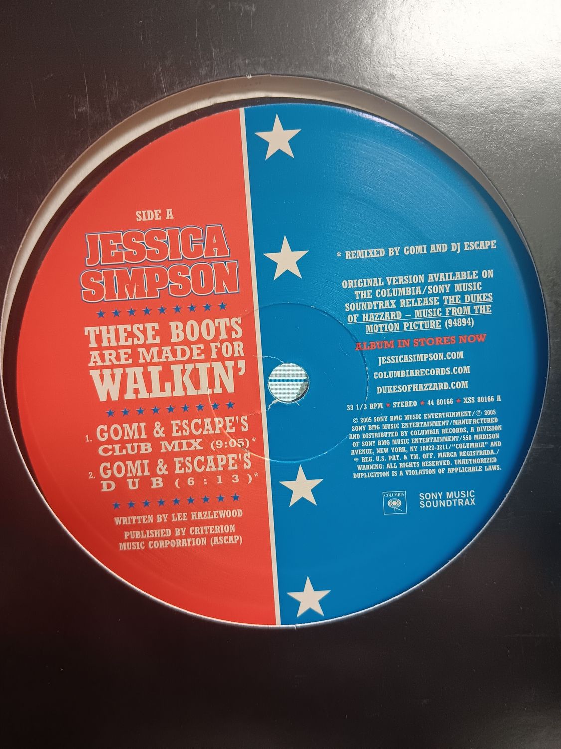 JESSICA SIMPSON - THESE BOOTS ARE MADE FOR WALKIN&#39; (MAXI)