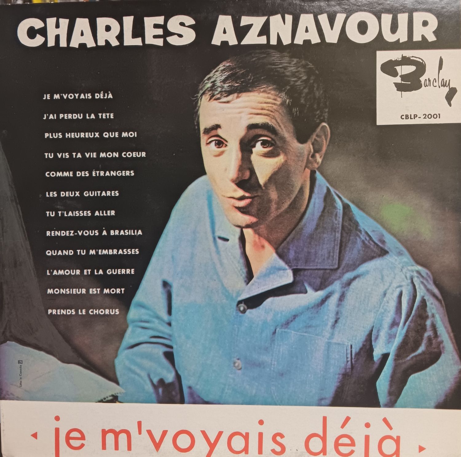 CHARLES AZNAVOUR - JE M&#39;VOYAIS DÉJÀ