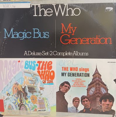 THE WHO - MAGIC BUS / THE WHO SINGS MY GENERATION