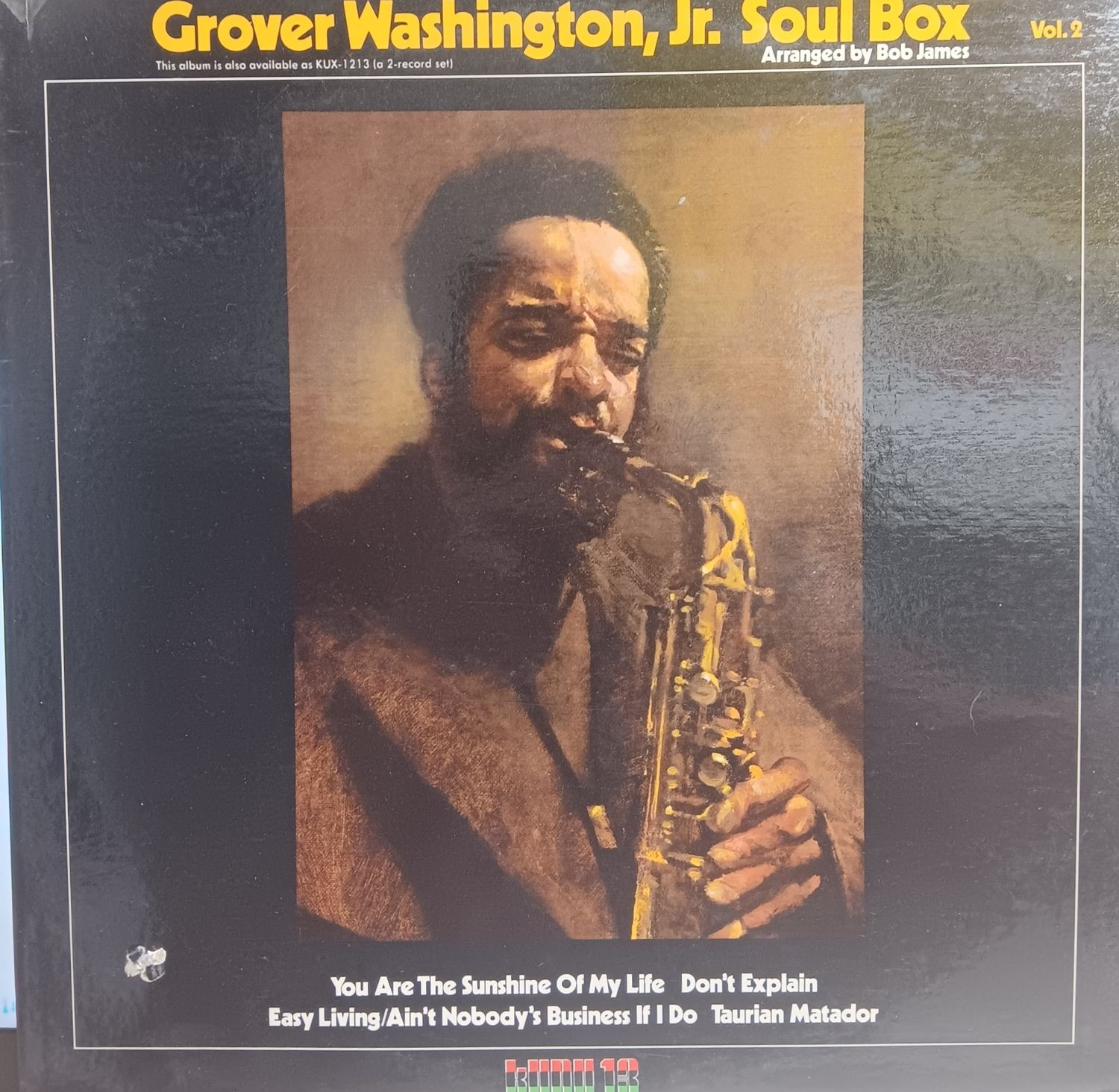 GROVER WASHINGTON JR - Soul Box vol 2