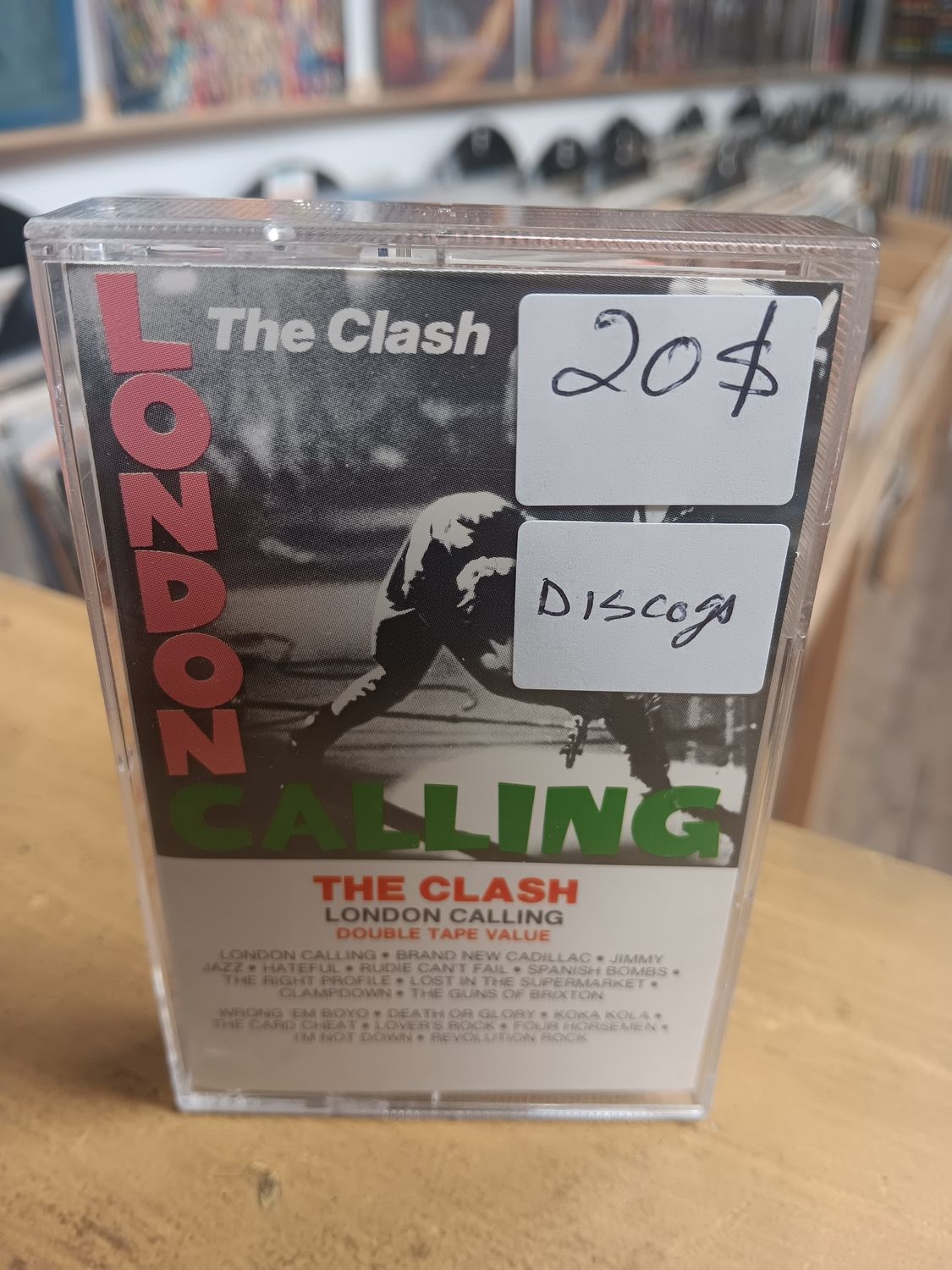 THE CLASH - LONDON CALLING (CASSETTE)