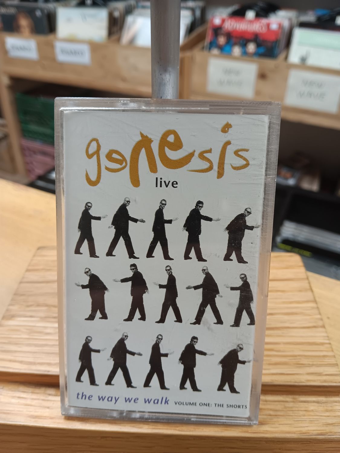 GENESIS - GENESIS LIVE : THE WAY WE WALK VOLUME ONE (CASSETTE)