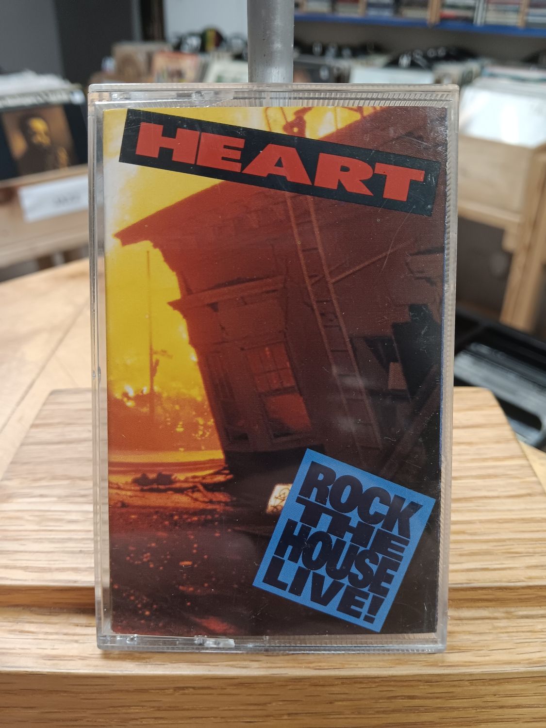 HEART - ROCK THE HOUSE LIVE (CASSETTE)