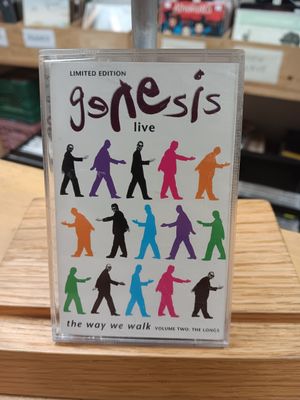 GENESIS - GENESIS LIVE : THE WAY WE WALK VOLUME TWO (CASSETTE)