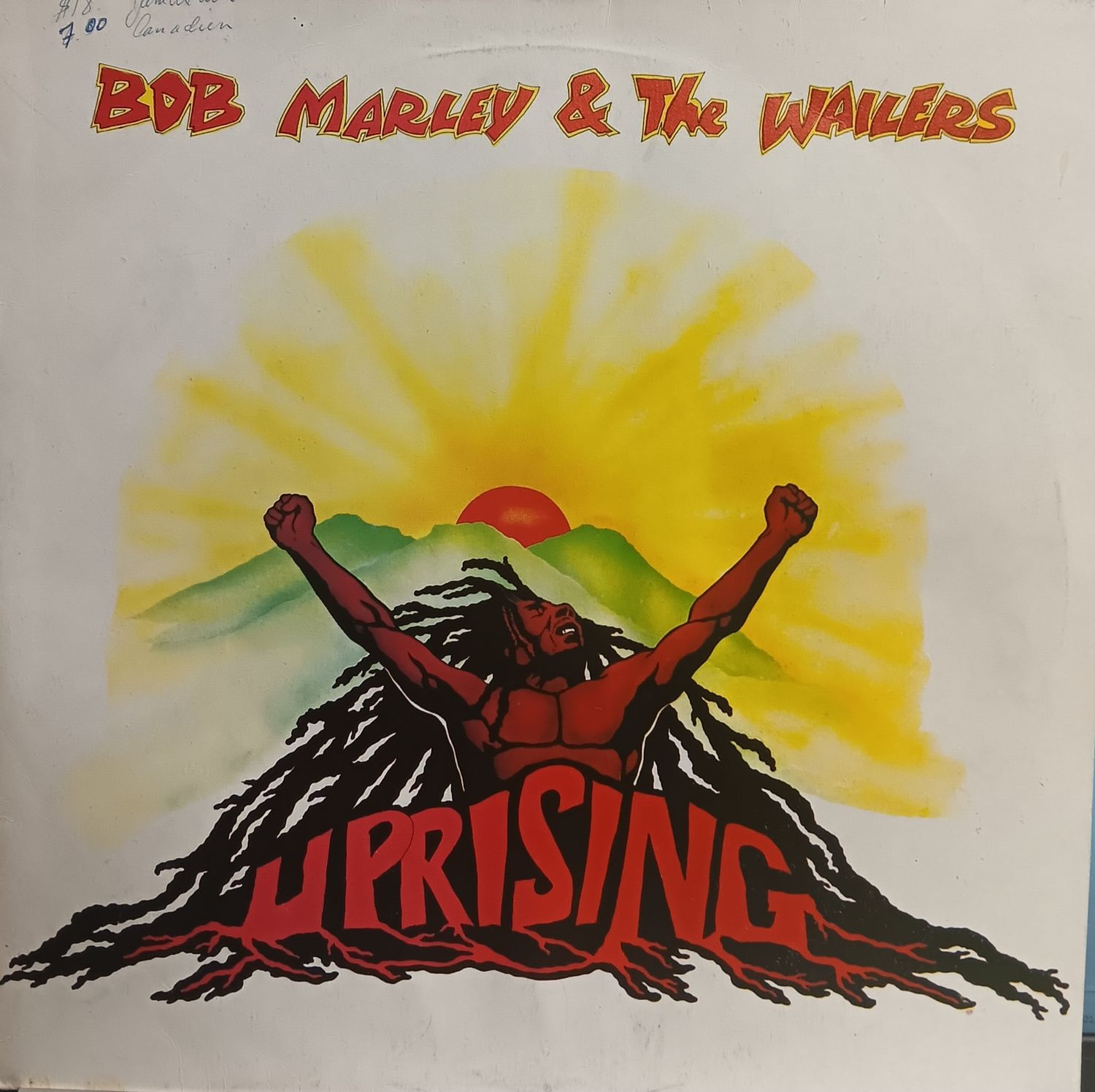 BOB MARLEY &amp; THE WAILERS - UPRISING (JAMAICA PRESSING)