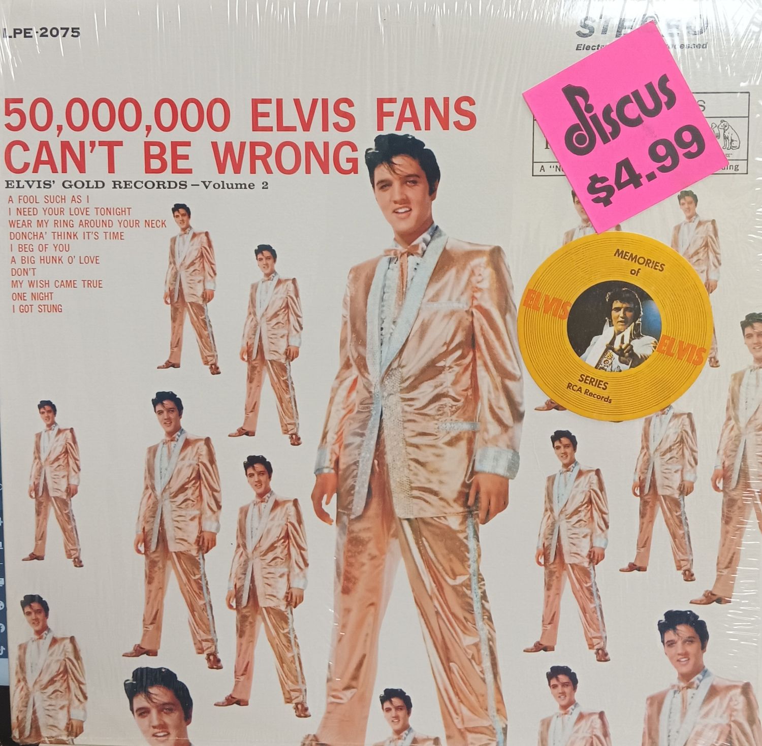 ELVIS PRESLEY - 50 000 000 ELVIS FANS CAN'T BE WRONG