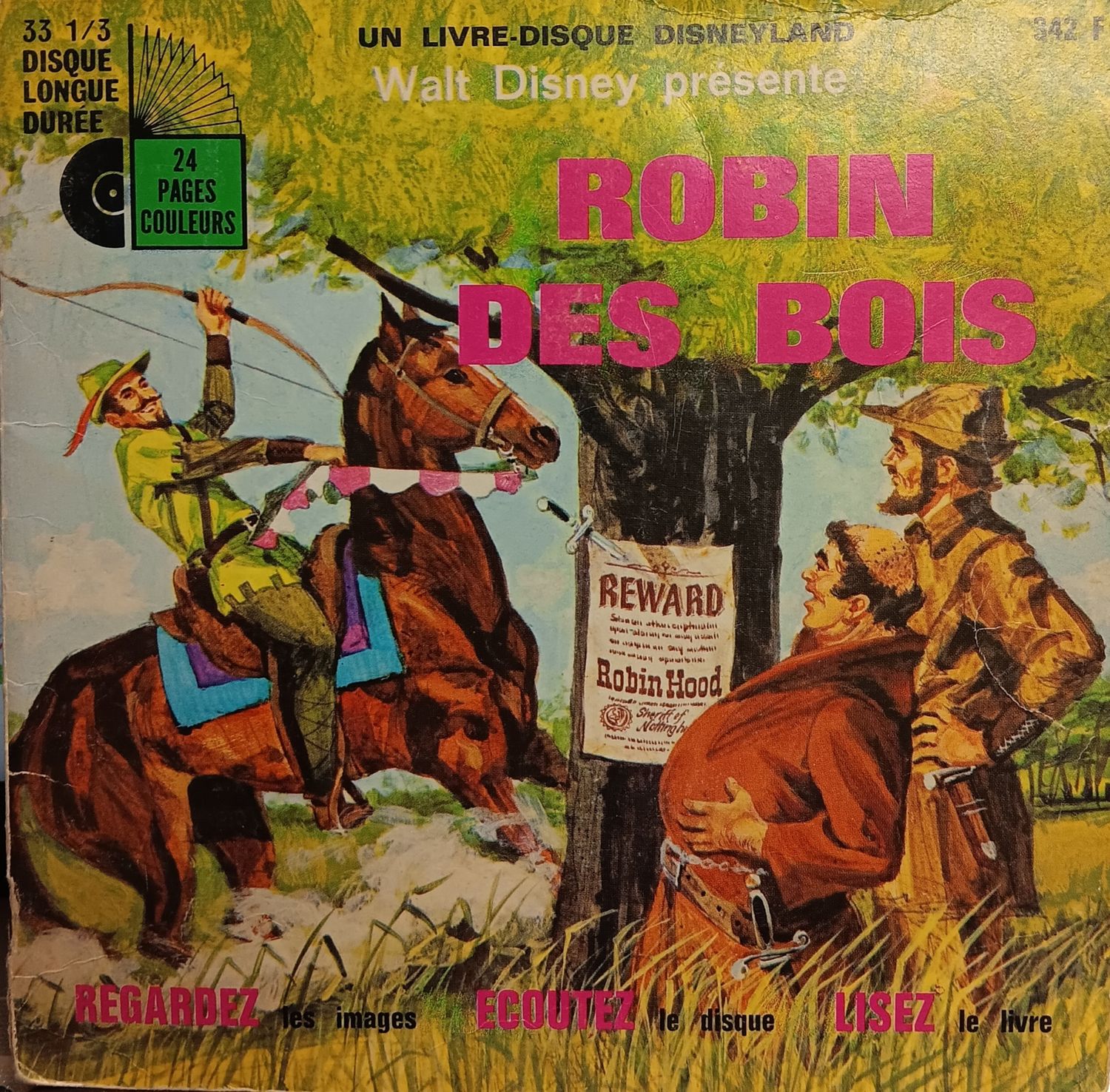 DISNEY - ROBIN DES BOIS (7' 33 RPM)