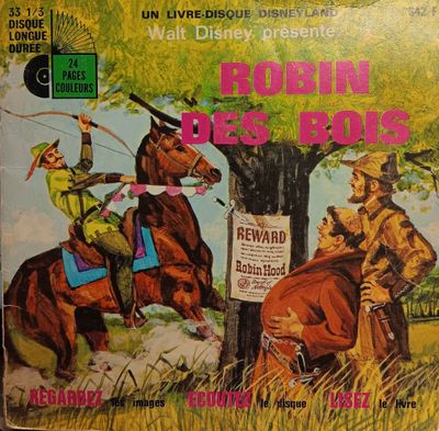 DISNEY - ROBIN DES BOIS (7' 33 RPM)