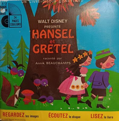 DISNEY - HANSEL ET GRETEL (7" 33 RPM)