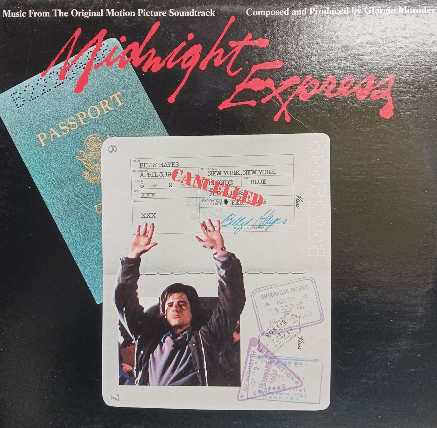 GIORGIO MORODER - MIDNIGHT EXPRESS SOUNDTRACK