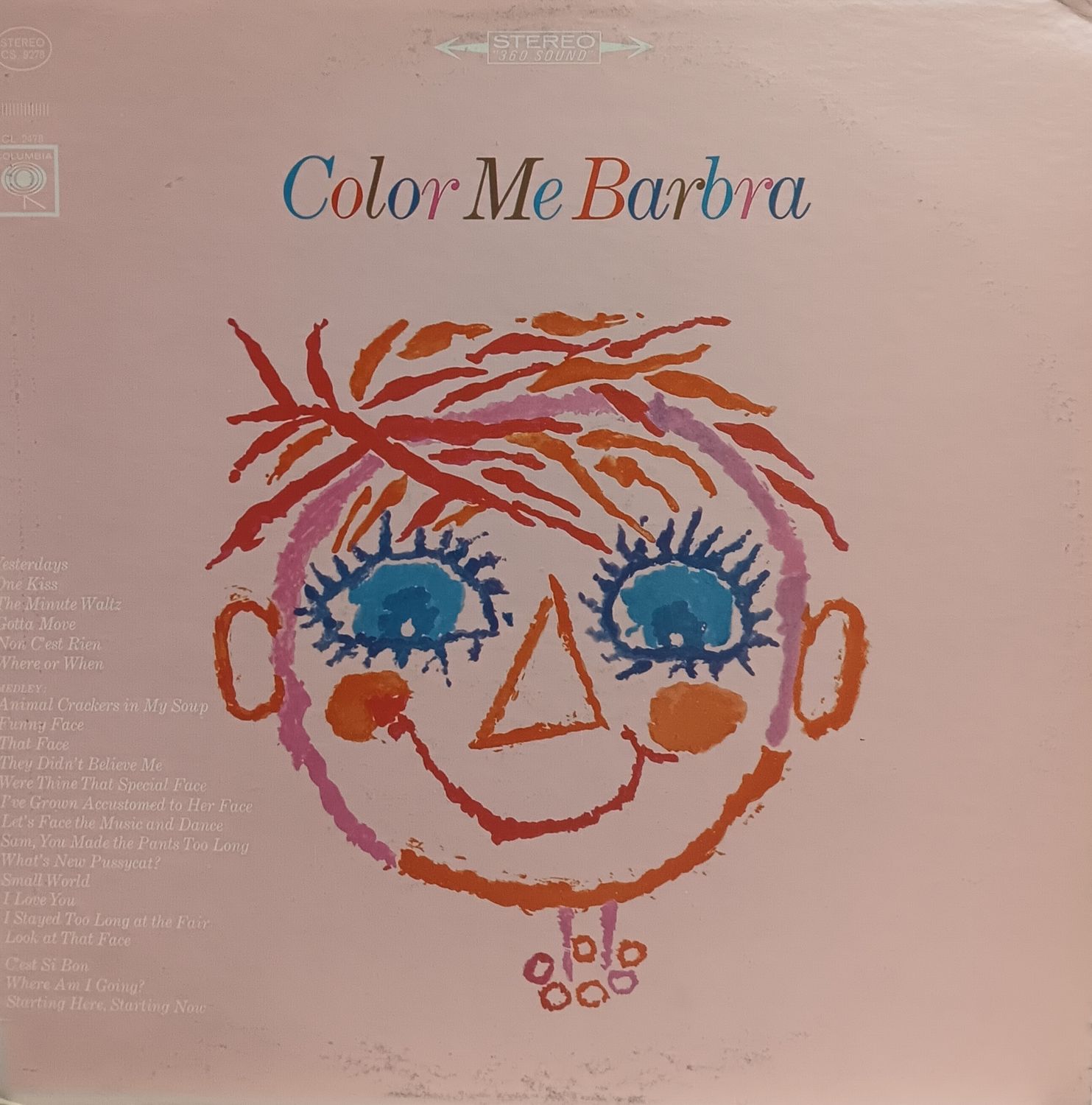 BARBRA STREISAND - COLOR ME BARBRA
