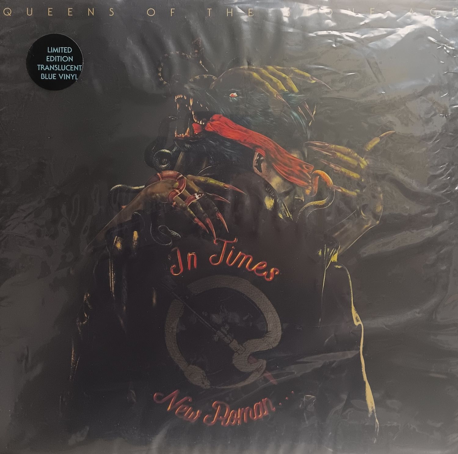 QUEENS OF THE STONE AGE - IN TIMES NEW ROMAN (2023 / translucide blue)