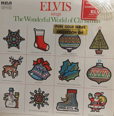 ELVIS PRESLEY - ELVIS SINGS THE WONDERFUL WORLD OF CHRISTMAS