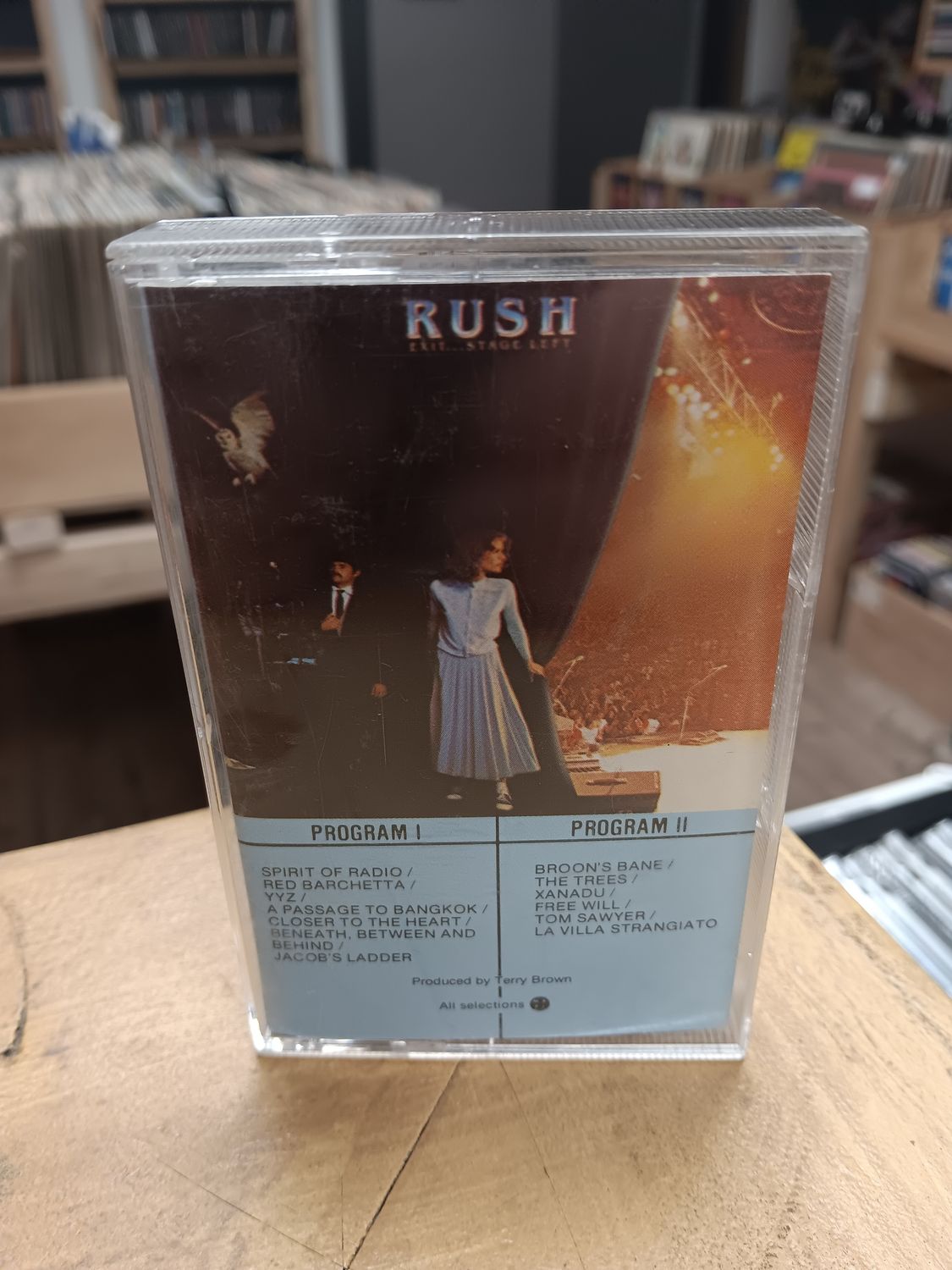 RUSH - EXIT STAGE LEFT (CASSETTE)