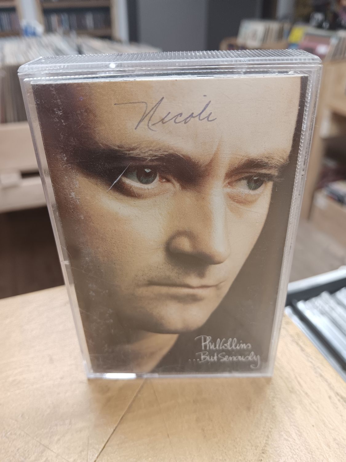 PHIL COLLINS - BUR SERIOUSLY (CASSETTE)