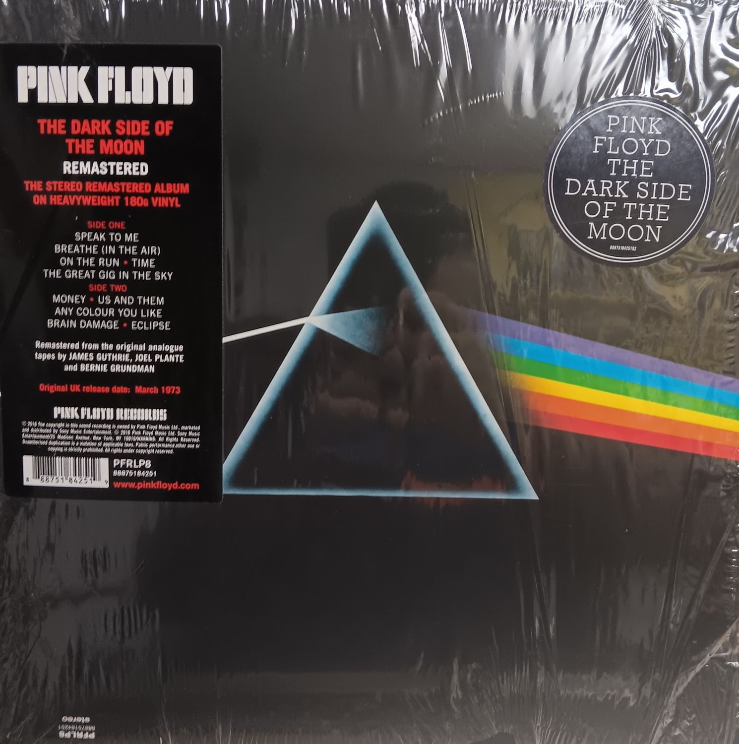 PINK FLOYD - THE DARK SIDE OF THE MOON (2022)