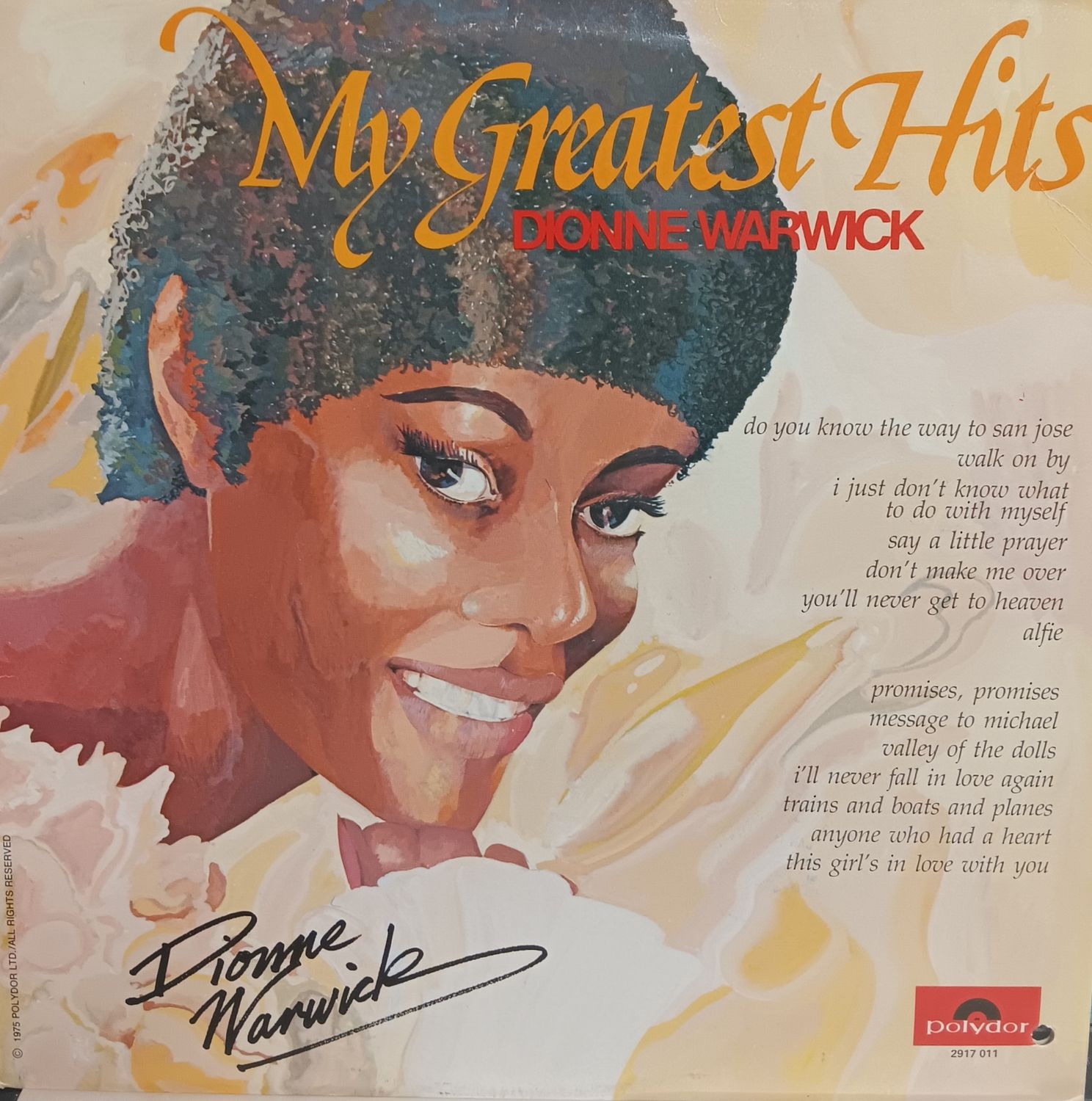 DIONNE WARWICK - MY GREATEST HITS