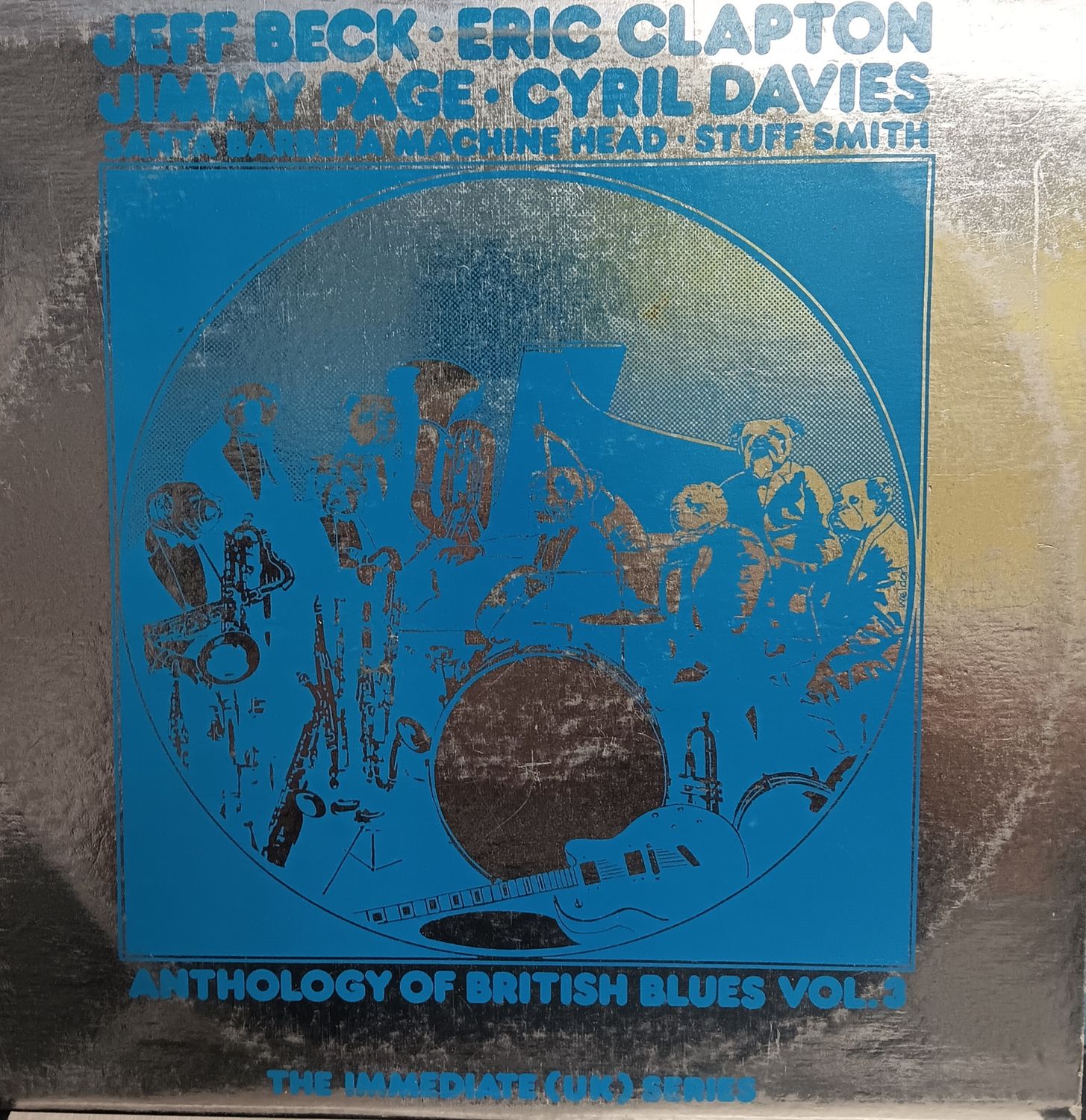 JEFF BECK, ERIC CLAPTON, JIMMY PAGE, CYRIL DAVIES - ANTHOLOGY OF BRITISH BLUES VOL 3