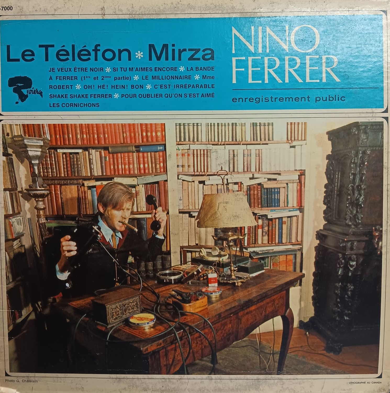 NINO FERRER - ENREGISTREMENT PUBLIC