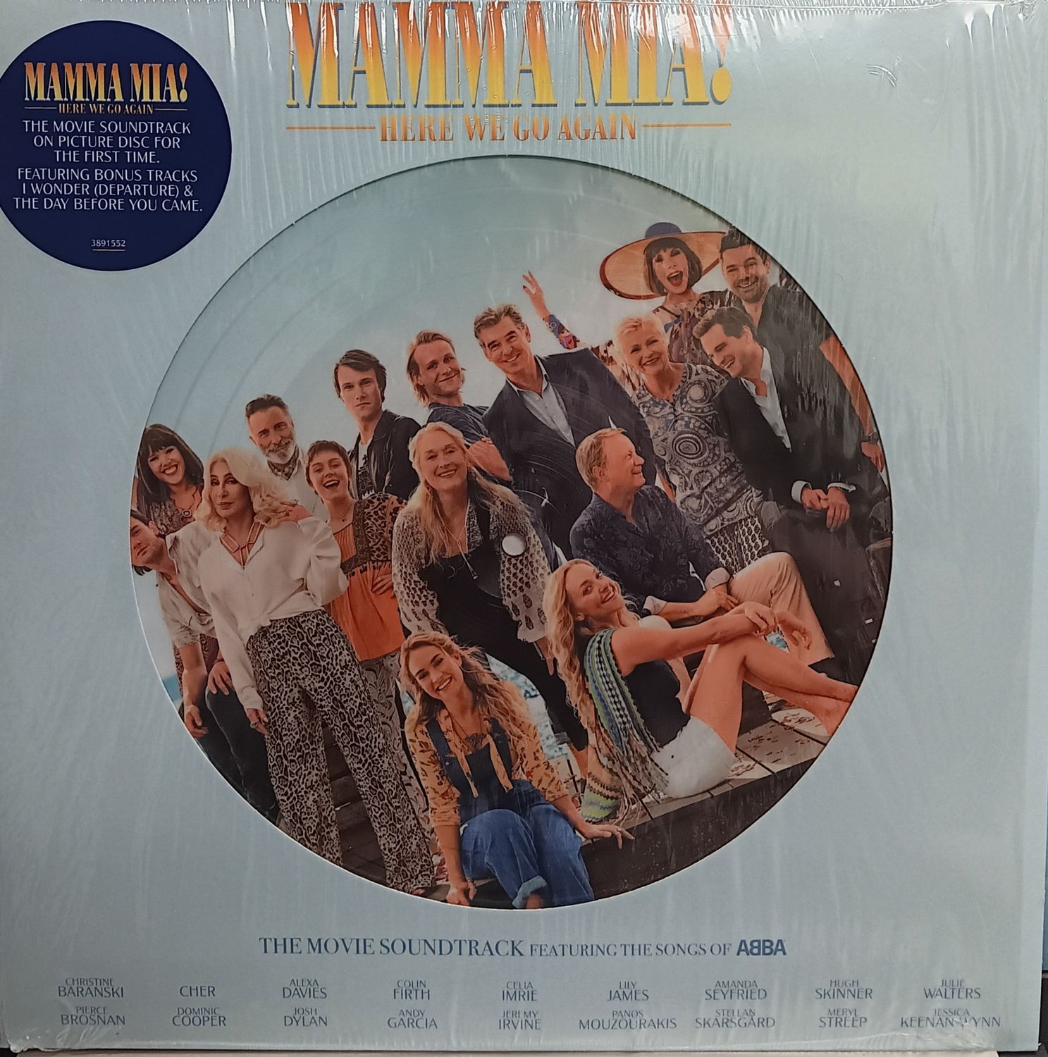 VARIOUS - MAMMA MIA HERE WE GO AGAIN SOUNDTRACK (PICTURE DISC)