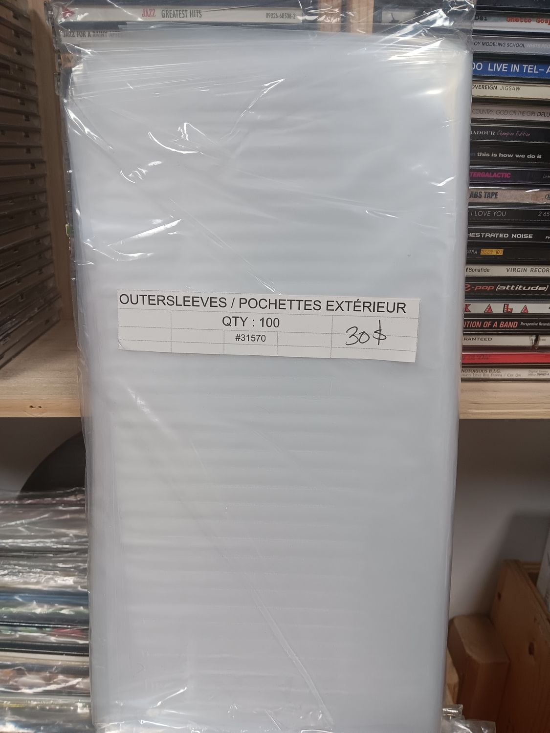 OUTERSLEEVE / POCHETTES EXTÉRIEUR (100PCS)