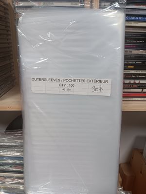 OUTERSLEEVE / POCHETTES EXTÉRIEUR (100PCS)