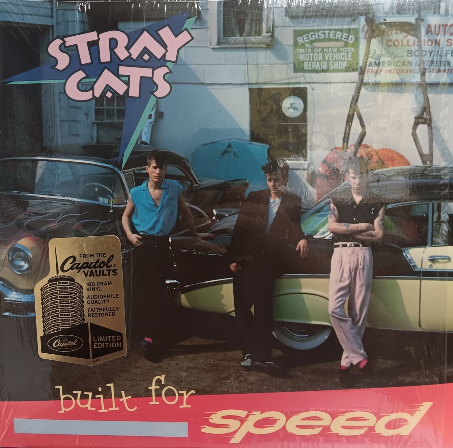 STRAY CATS - BUILT FOR SPEED