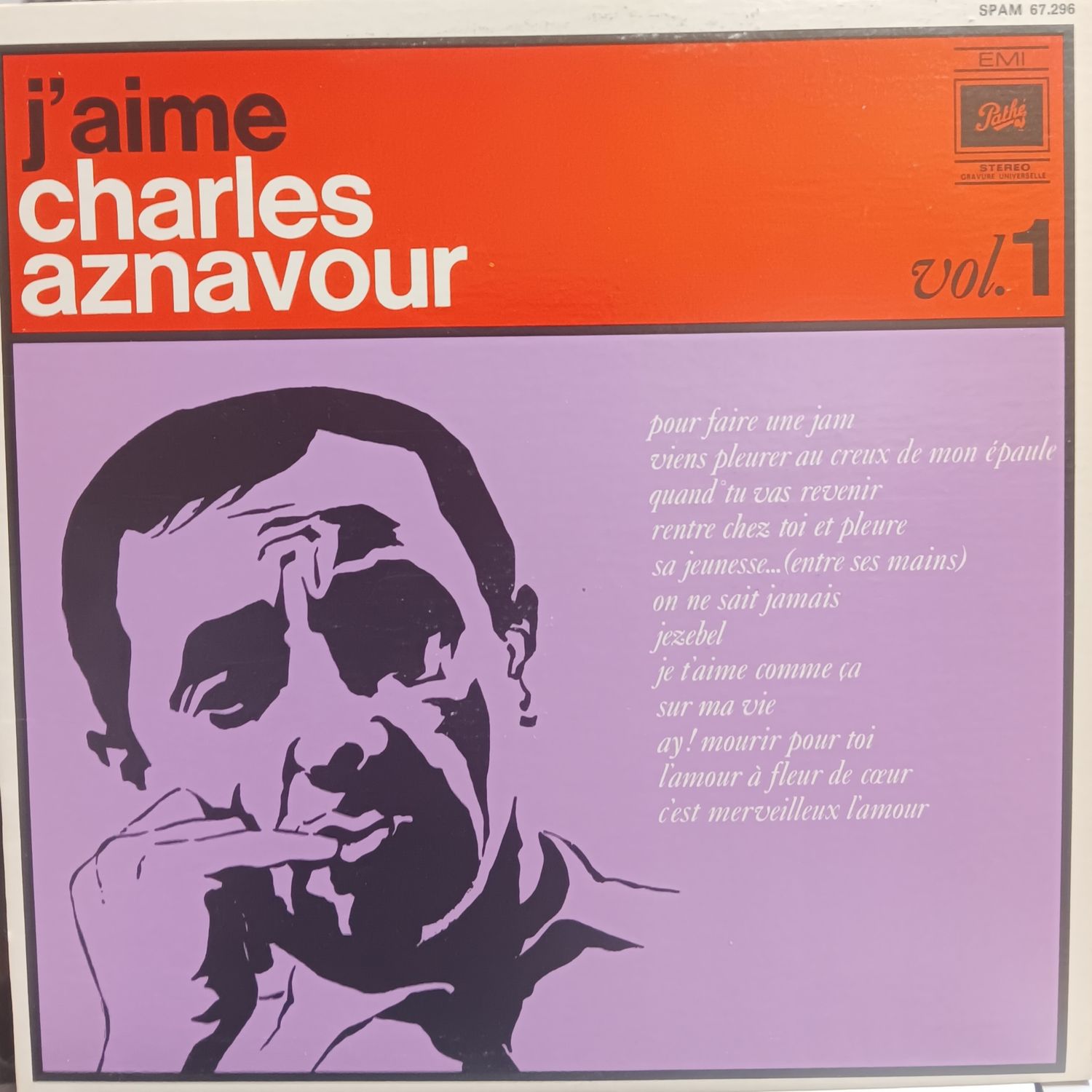 CHARLES AZNAVOUR - J'AIME CHARLES AZNAVOUR VOL I