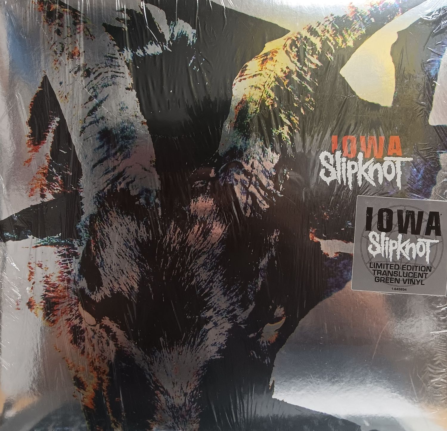 SLIPKNOT - IOWA (VERT TRANSLUCIDE)