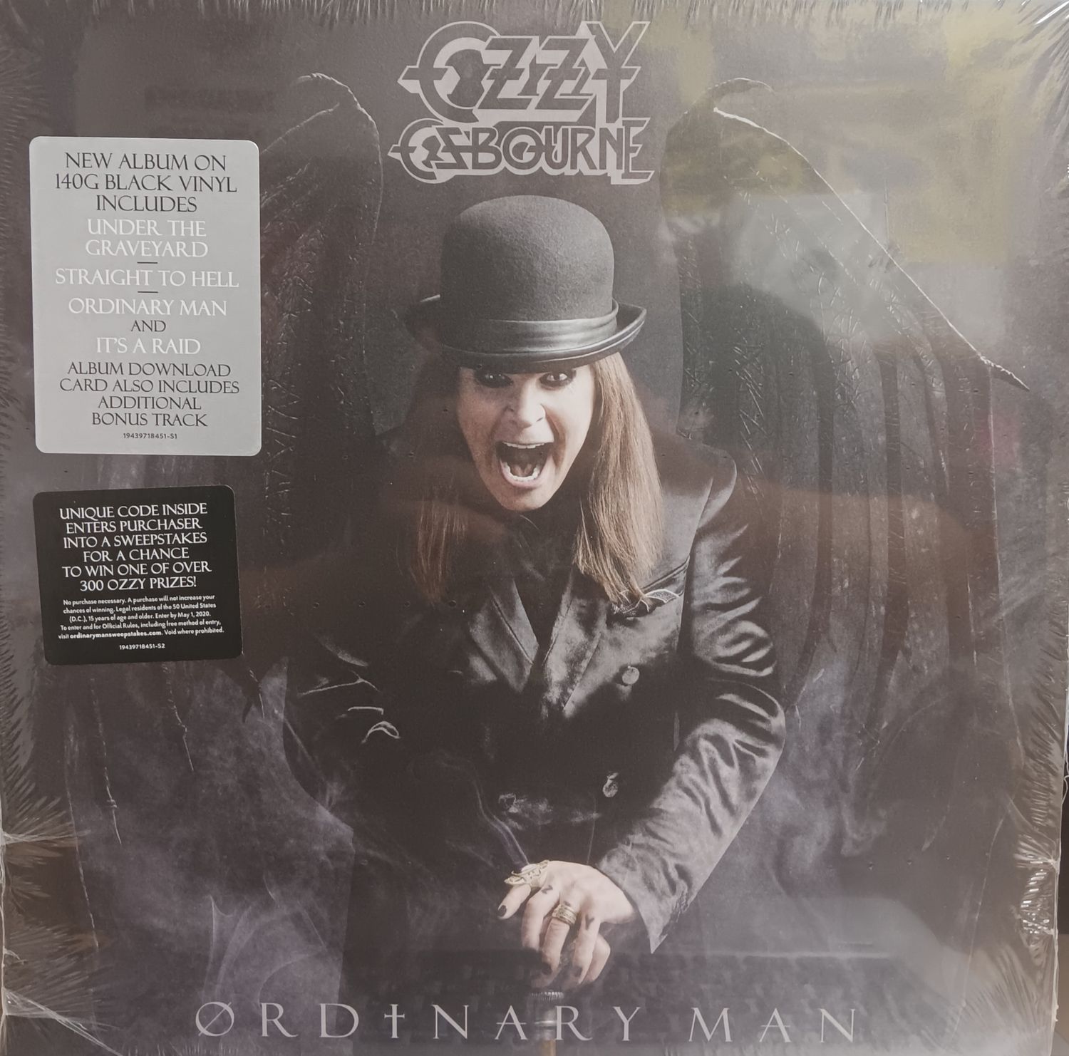 OZZY OSBOURNE - ORDINARY MAN (NEUF)