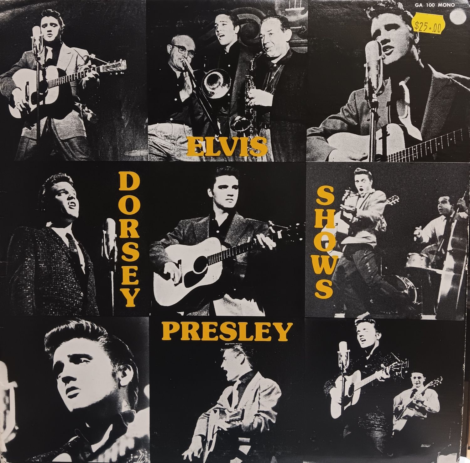 ELVIS PRESLEY - THE ELVIS PRESLEY DORSEY SHOWS