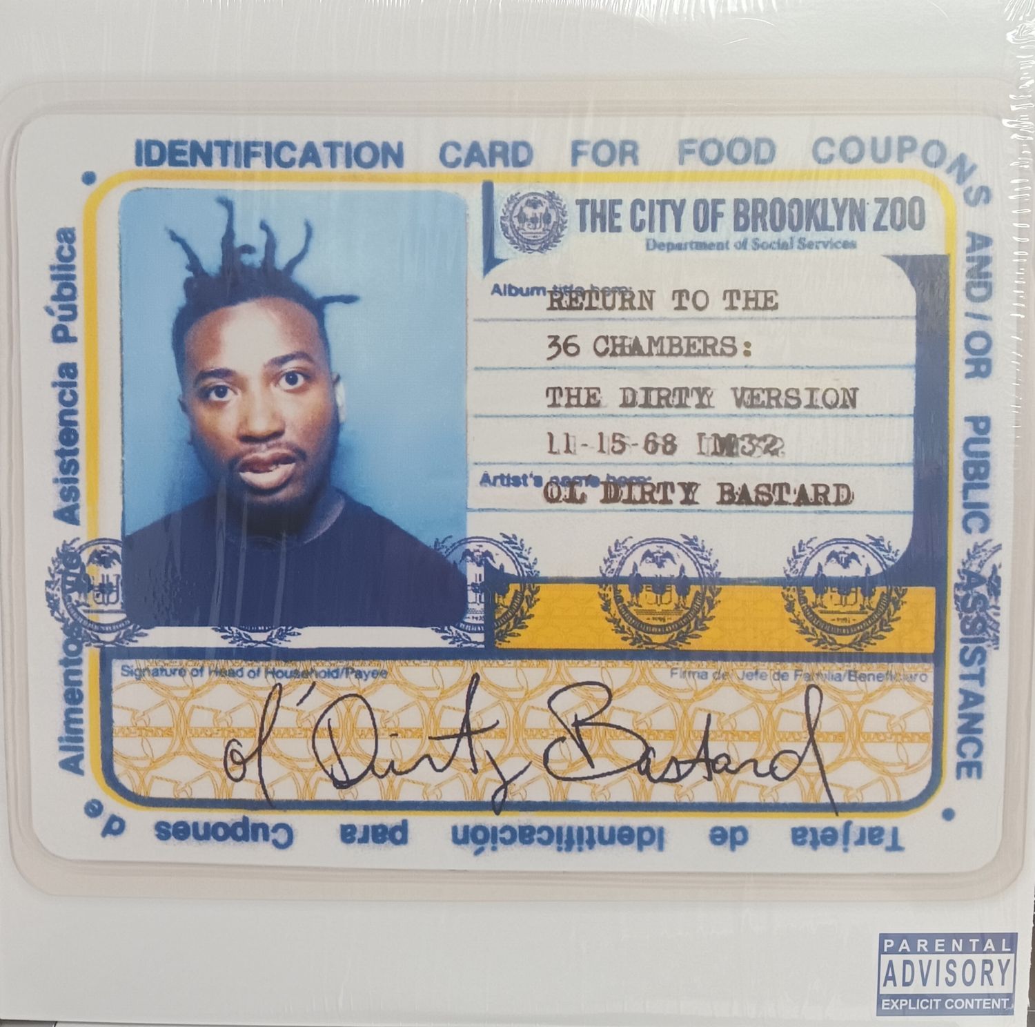 OL' DIRTY BASTARD - RETURN TO THE 36 CHAMBERS : THE DIRTY VERSION