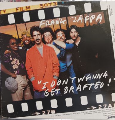 FRANK ZAPPA - I DON'T WANNA GET DRAFTED / IS THIS TRIP REALLY NECESSARY (MAXI 12")