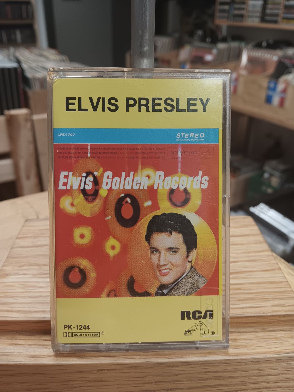 ELVIS PRESLEY - ELVIS GOLDEN RECORDS (CASSETTE)