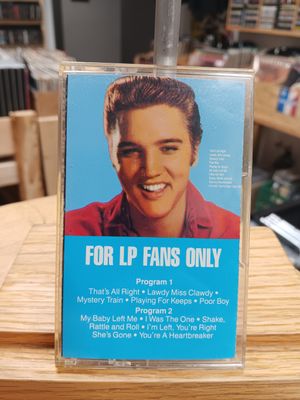 ELVIS PRESLEY - FOR LP FANS ONLY (CASSETTE)