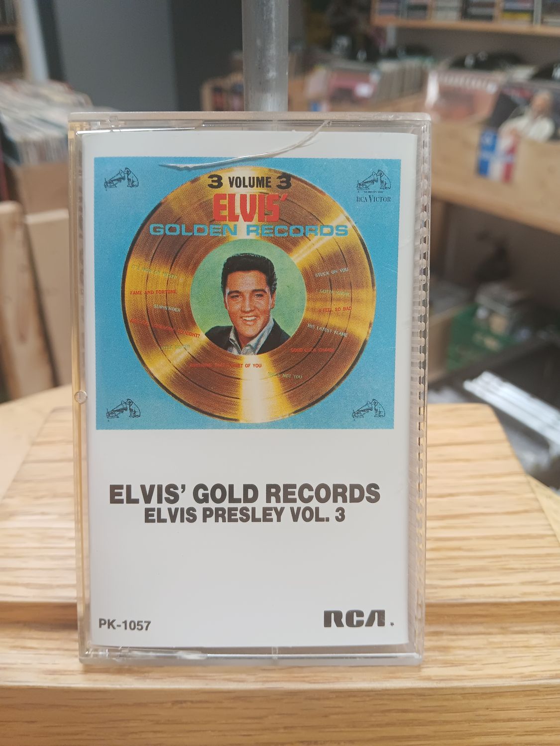 ELVIS PRESLEY - ELVIS GOLD RECORDS VOLUME 3 (CASSETTE)