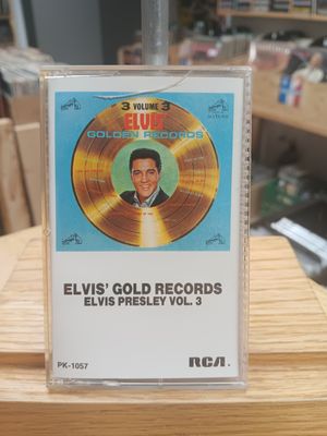 ELVIS PRESLEY - ELVIS GOLD RECORDS VOLUME 3 (CASSETTE)