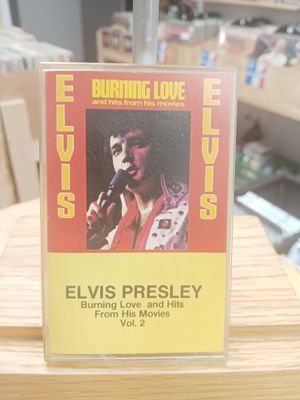 ELVIS PRESLEY - BURNING LOVE (CASSETTE)