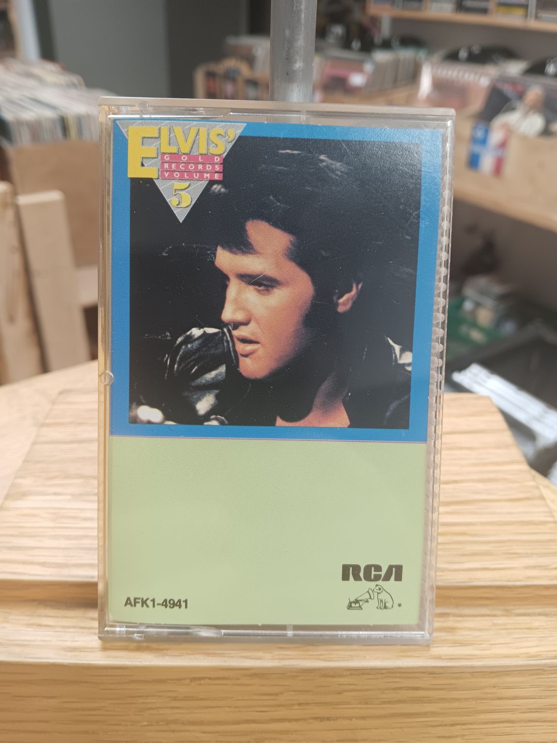 ELVIS PRESLEY - ELVIS GOLD RECORDS VOLUME 5 (CASSETTE)