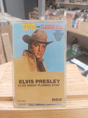 ELVIS PRESLEY - FLAMING STAR (CASSETTE)