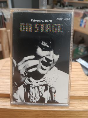 ELVIS PRESLEY - ON STAGE FEBRUARY 1970 (CASSETTE)