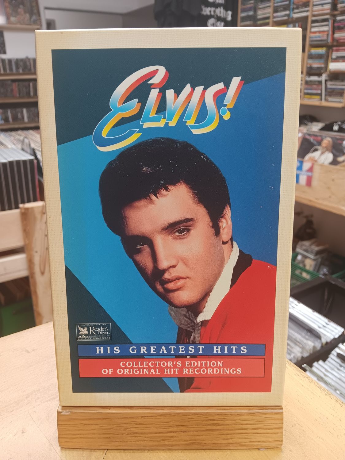 ELVIS PRESLEY - HIS GREATEST HITS (4-CASSETTES)