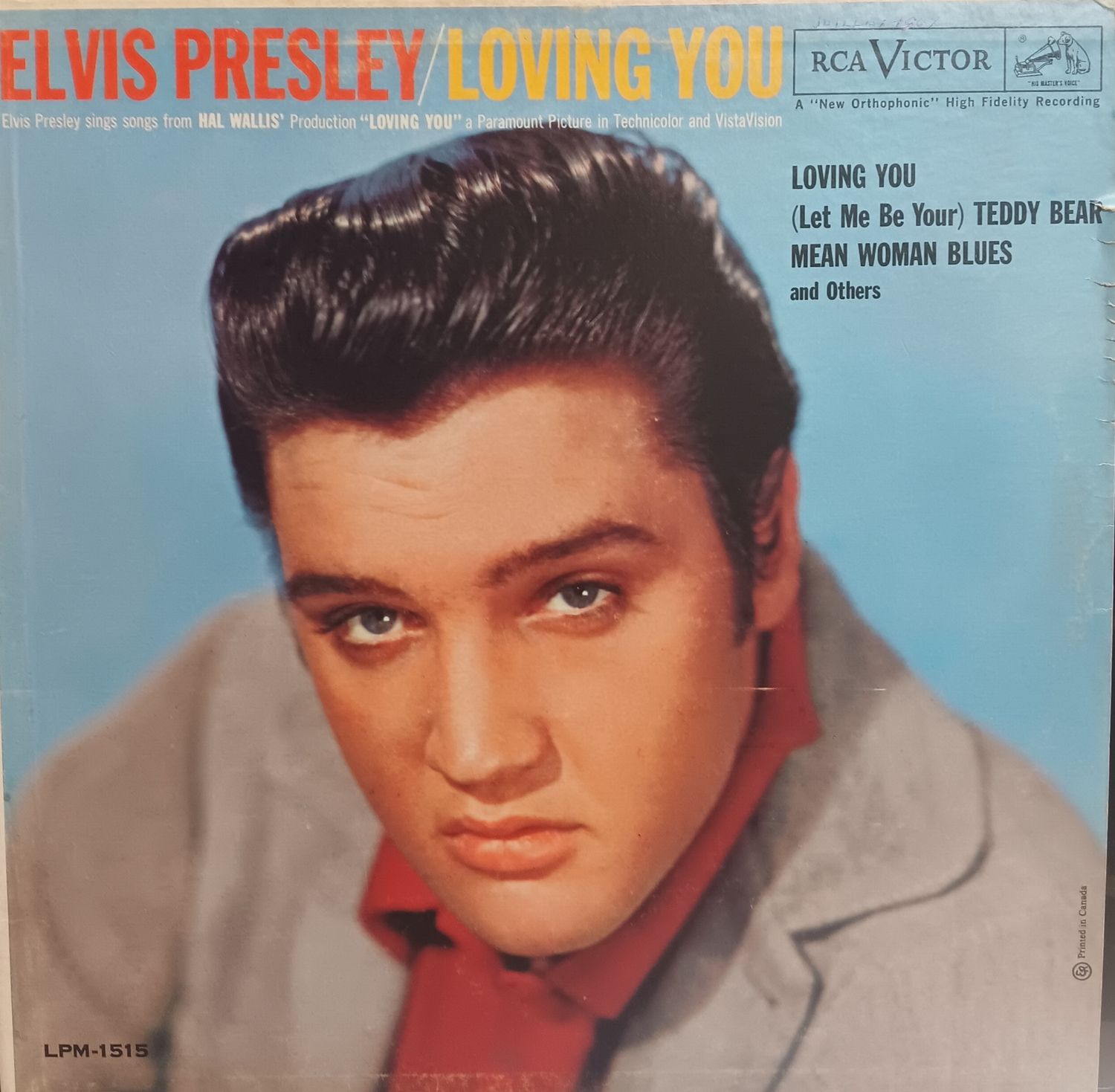 ELVIS PRESLEY - LOVING YOU (1957 MONO)