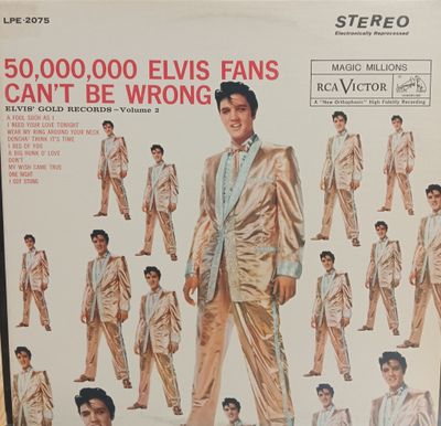 ELVIS PRESLEY - 50,000,000 ELVIS FANS CAN'T BE WRONG