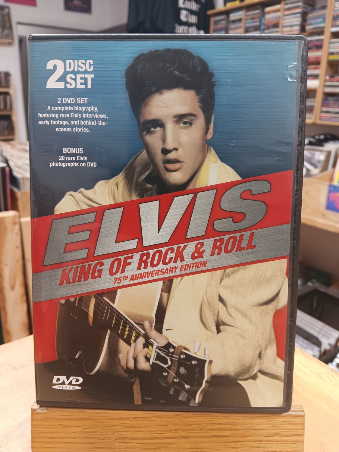 ELVIS PRESLEY - ELVIS KING OF ROCK &amp; ROLL (DVD)
