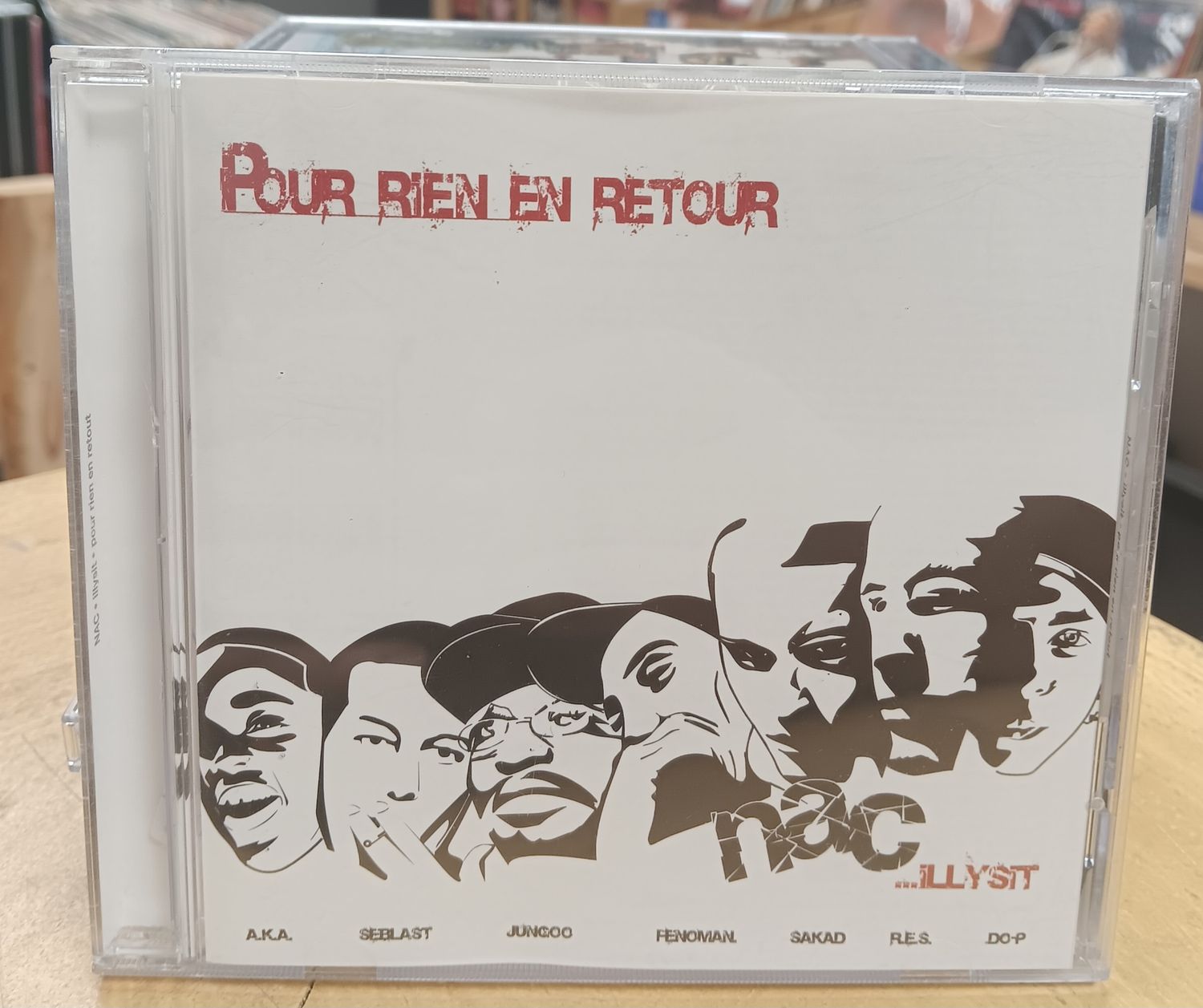 NAC ILLYSIT - POUR RIEN EN RETOUR (TRÈS RARE) (CD)