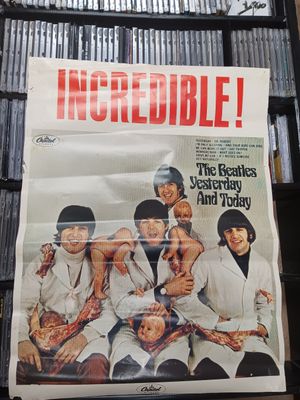 POSTER THE BEATLES BUTCHER COVER ERA 1970