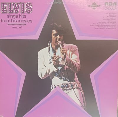 ELVIS PRESLEY - ELVIS SINGS HITS FROM HIS MOVIE