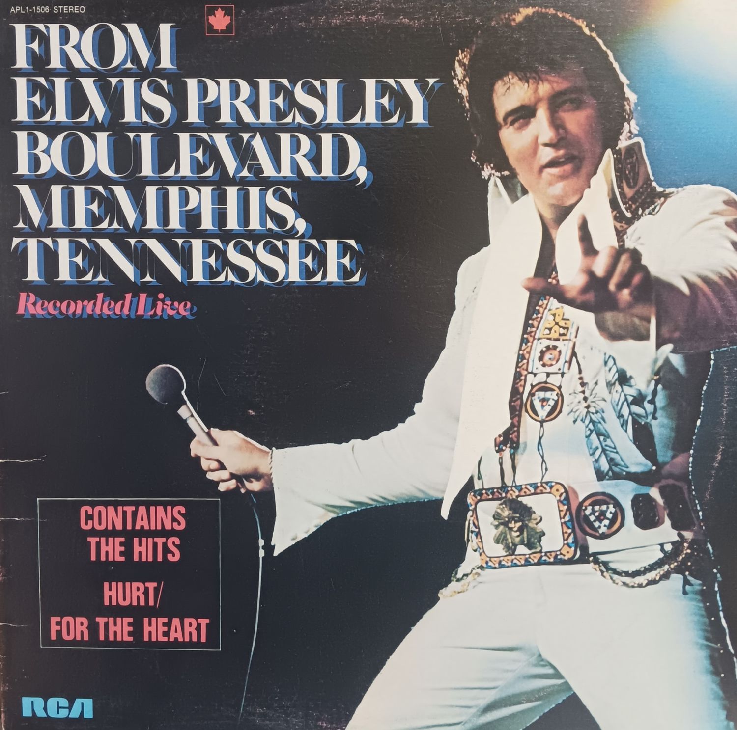 ELVIS PRESLEY - FROM ELVIS PRESLEY BOULEVARD MEMPHIS TENNESSEE