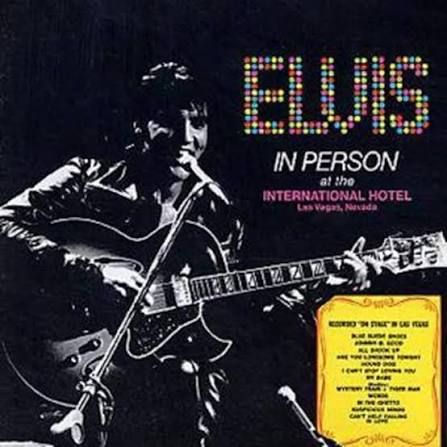 ELVIS IN PERSON AT THE INTERNATIONAL HOTEL LAS VEGAS,NEVADA (CD)